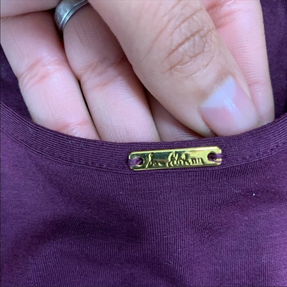 Sam Edelman Boatneck Bodysuit - in bergundy - Picture 3 of 8